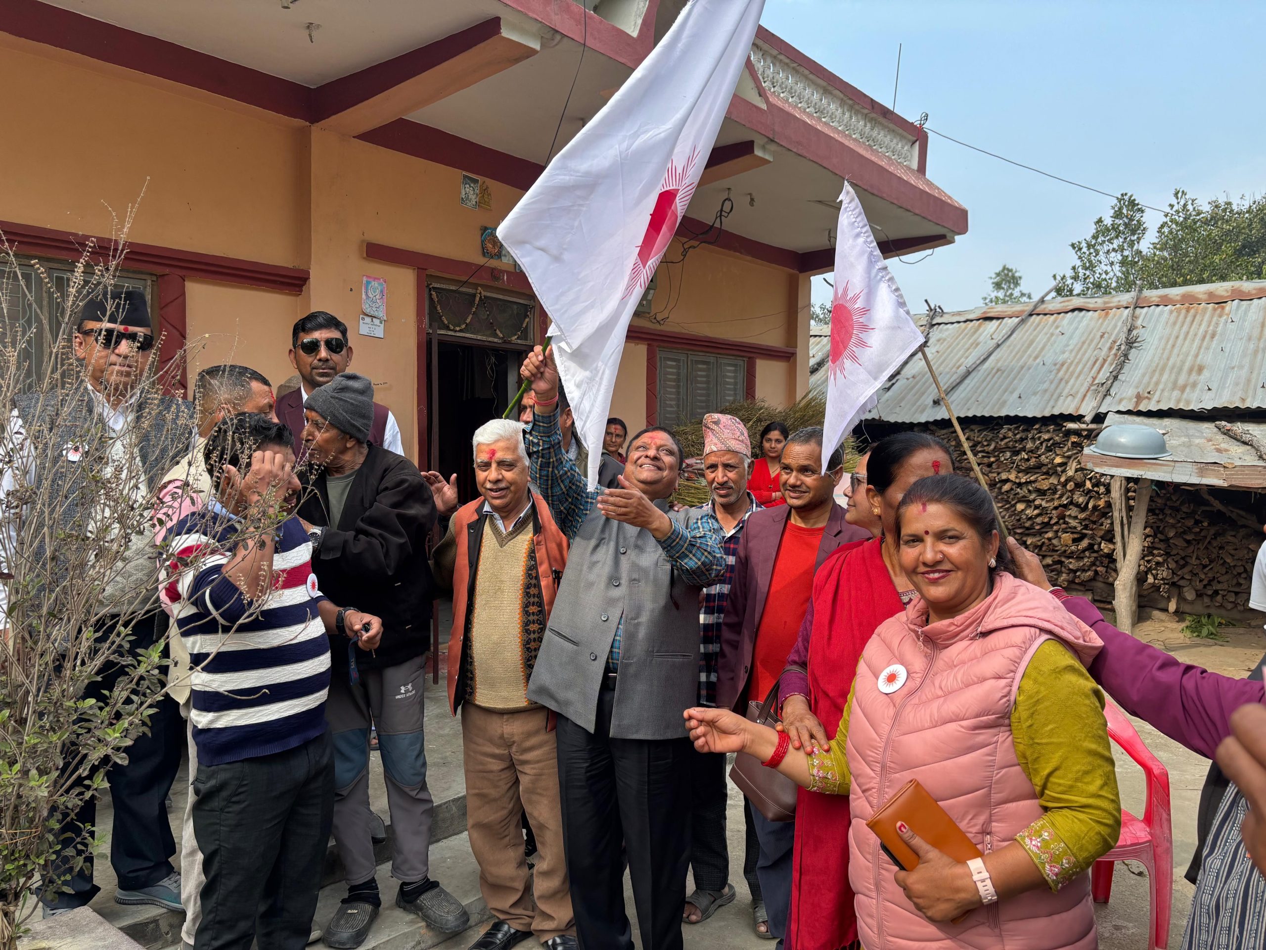 चुनावी अभियानमा कनौडिया: ‘ग्रामीण विकासबिना देश समुन्नत हुन सक्दैन’